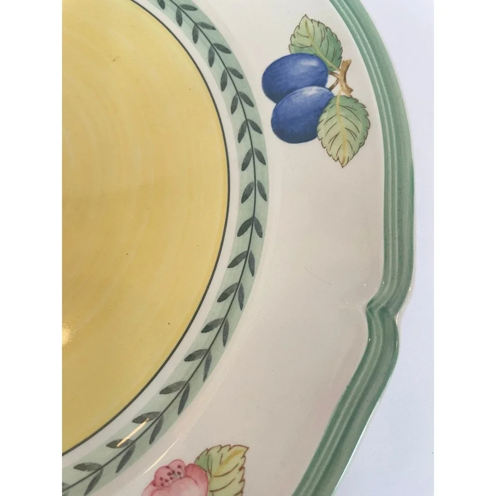 Villeroy & Boch French Garden‎ Fleurence Chop Plate Round Platter 12.25